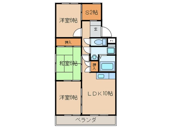 ファミ－ル小幡の物件間取画像